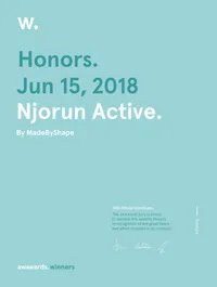 Certificate njorun active hm